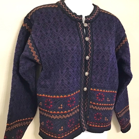 Dale of Norway Sweaters - HOST PICK!  Dale of Norway Size Small Button Cardigan Wool